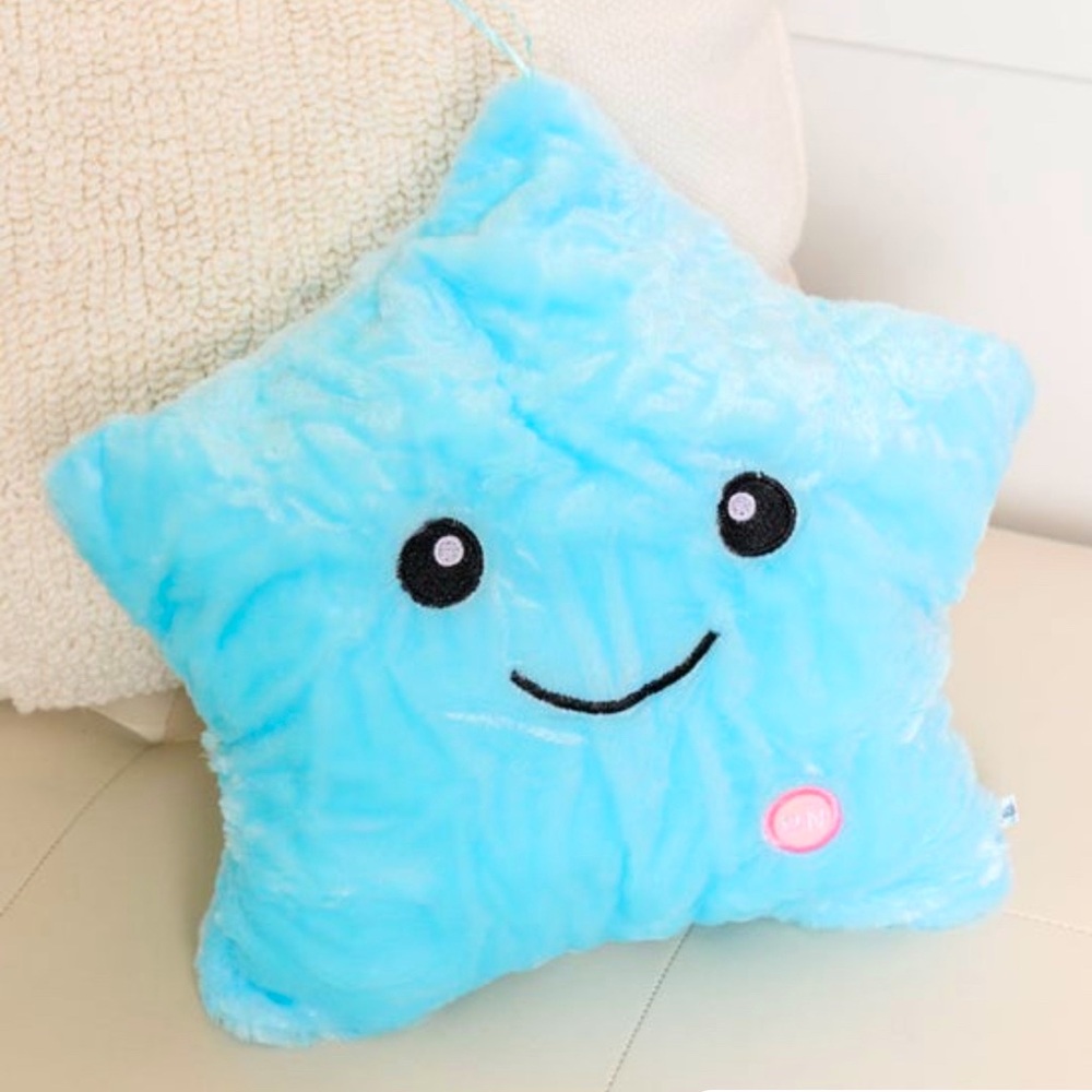 LED Glow Star Pillow